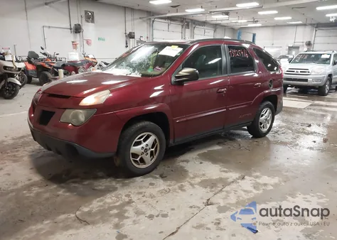 2003 Pontiac Aztek из США, поврежденный, VIN 3G7DA03E33S520601